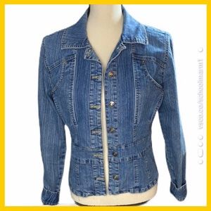 Red Rover Jean Jacket Sz Small